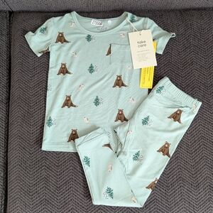 Kyte baby Trail Pajamas Bear 2T